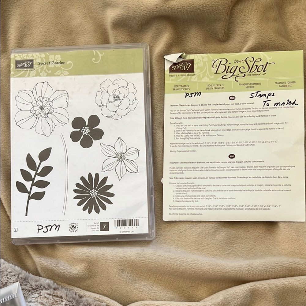 Stampin' Up! Secret Garden Stamp Set